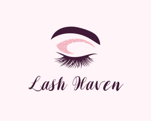 Eyelash Eyebrow Salon logo design