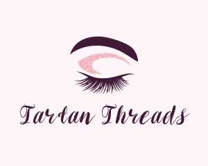 Eyelash Eyebrow Salon logo design