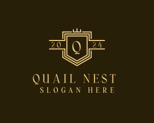 Regal Royalty Shield logo design