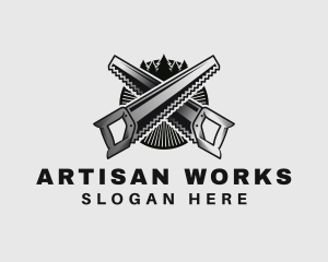 Craftsman - Saw Builder Woodworker logo design