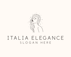 Beauty Spa Woman logo design