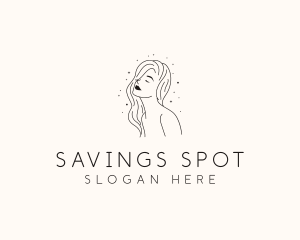 Beauty Spa Woman logo design