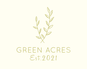 Agriculturist - Artisan Natural Plant logo design