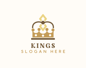 Royal King Crown logo design