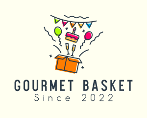 Hamper - Birthday Gift Box Celebration logo design