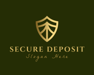 Elegant Security Shield logo design