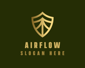 Elegant Security Shield logo design