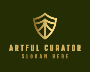 Elegant Security Shield logo design