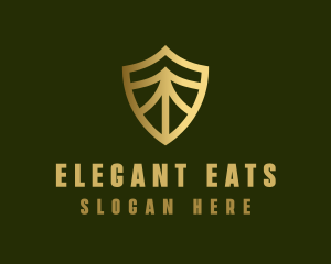 Elegant Security Shield logo design