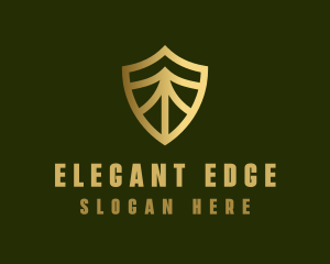 Elegant Security Shield logo design