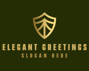 Elegant Security Shield logo design