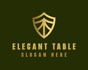 Elegant Security Shield logo design