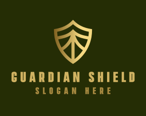 Elegant Security Shield logo design