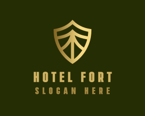 Elegant Security Shield logo design