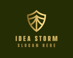 Elegant Security Shield logo design