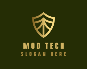 Elegant Security Shield logo design