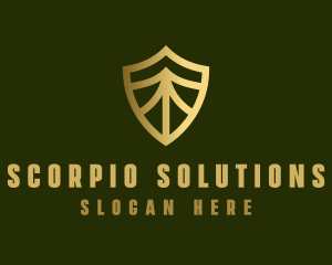 Elegant Security Shield logo design