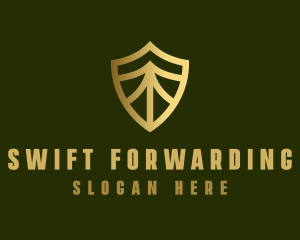 Elegant Security Shield logo design