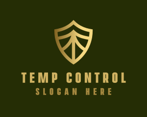 Elegant Security Shield logo design