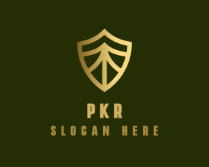 Elegant Security Shield logo design