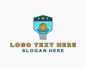 Net - Basketball Sports Game logo design