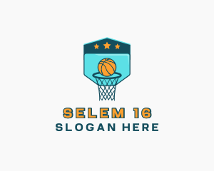Basketball Ring - Basketball Sports Game logo design