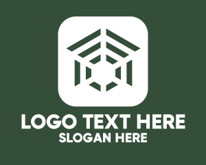 Connectivity - Technology Mobile App logo design