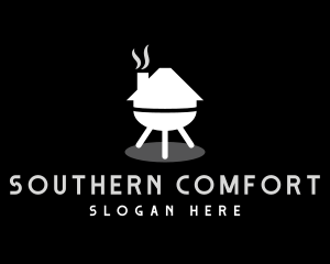 Grill House Smoked Barbecue logo design