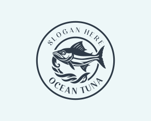 Tuna - Fishing Tuna Fish logo design