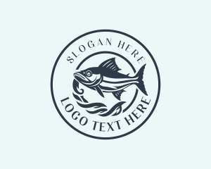 Tuna - Fishing Tuna Fish logo design