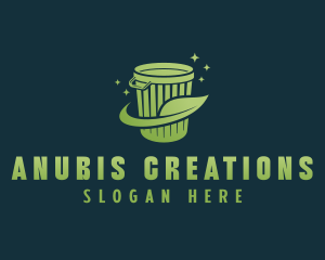 Eco Sanitation Trash  logo design