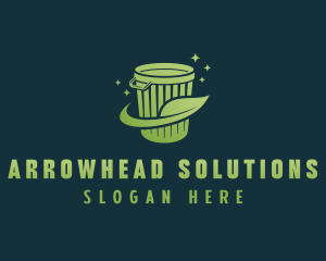 Eco Sanitation Trash  logo design