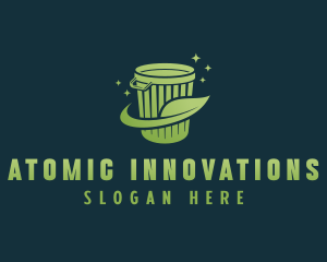 Eco Sanitation Trash  logo design