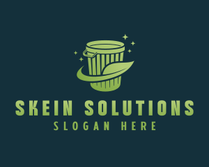 Eco Sanitation Trash  logo design