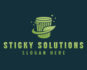 Eco Sanitation Trash  logo design