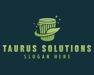 Eco Sanitation Trash  logo design