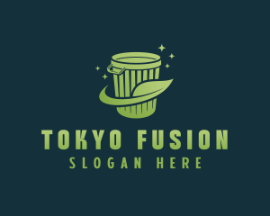 Eco Sanitation Trash  logo design