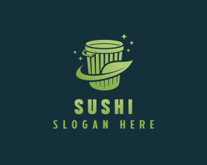 Eco Sanitation Trash  logo design