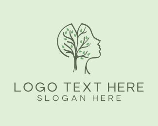 Herbal Wellness Tree  logo design