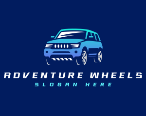 4wd - Car Vehicle Garage logo design