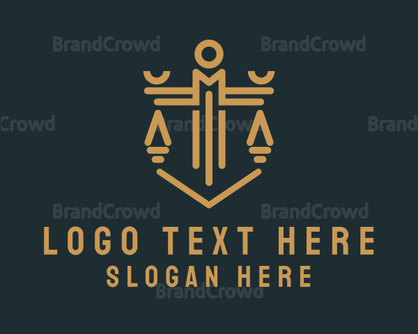Legal Scale Sword Logo