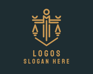 Legal Scale Sword Logo