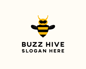 Wasp - Honey Bee Wasp logo design