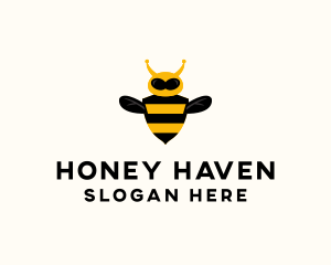 Honey Bee Wasp logo design