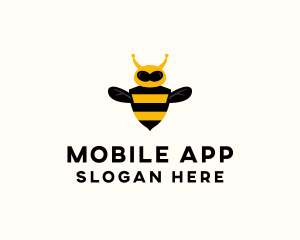 Badge - Honey Bee Wasp logo design