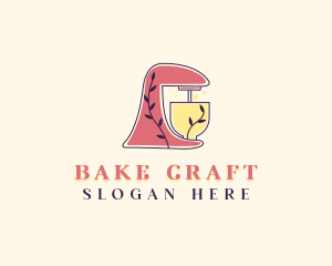 Baking Mixer Bakery logo design