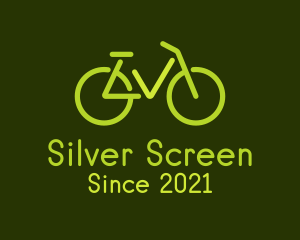 Bike Service - Minimalist Checkmark Bike logo design
