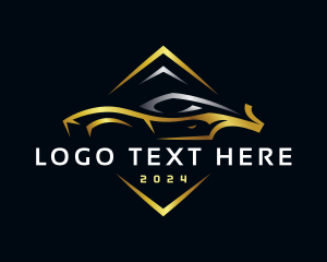 Racing - Luxury Automobile Car logo design