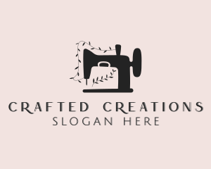 Sewing Machine Tailoring logo design