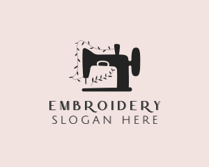 Sewing Machine Tailoring logo design